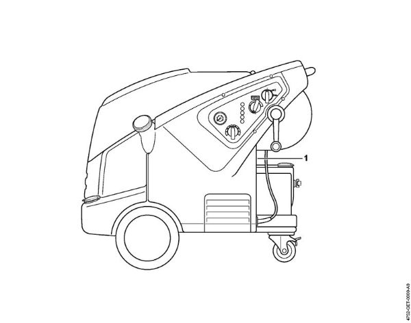 Elektricni visokotlacni cistilnik (RE) RE 961 PLUS Serijska številka della Marca Stihl