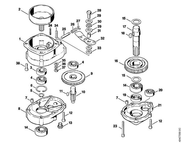 BT 106 BT 106 Gonilo BT 106 (09.1995) della Marca Stihl