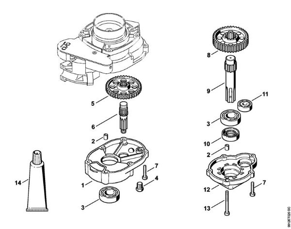 BT 130 BT 130 Gonilo della Marca Stihl