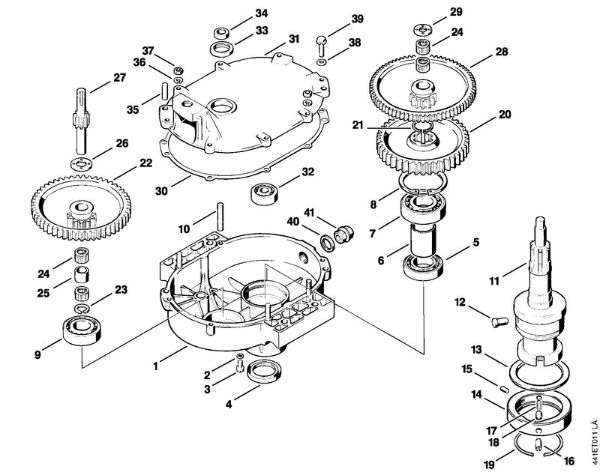 BT 308 BT 308 Gonilo della Marca Stihl