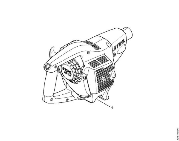 BT 45 BT 45-Z Serijska številka della Marca Stihl