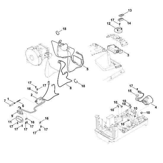 Slika D - Elektricni deli GHE 140.0 L