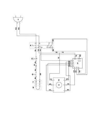 Slika F - Stikalna shema GHE 140.0 L