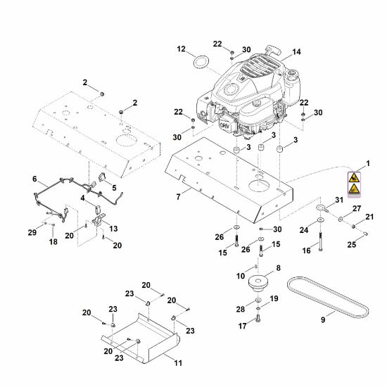 Slika C - Motor, pogon GH 370.1 S