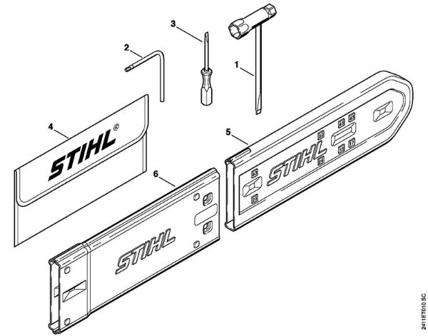 GS 461 GS 461 Orodja, posebni pribor della Marca Stihl