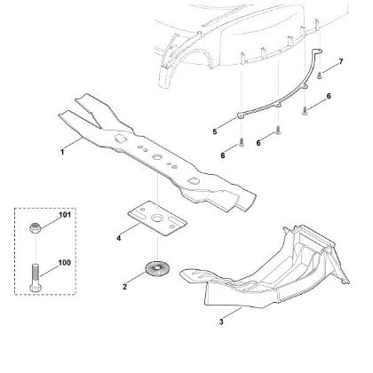 Slika A - Pribor za mulcenje Kit 655