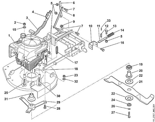 MB MB 6 RC D - Motor, nož della Marca Viking