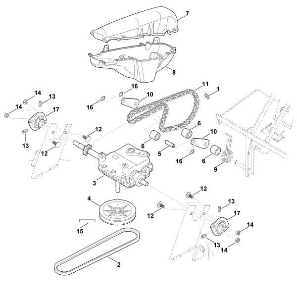 Slika E - Pogon MB 6.1 RH