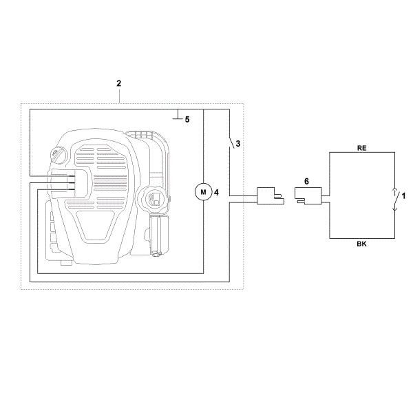 Slika I - Stikalna shema MB 650.3 VE