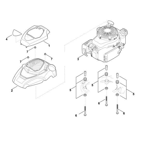 Slika F - Motor MB 650.3 VS