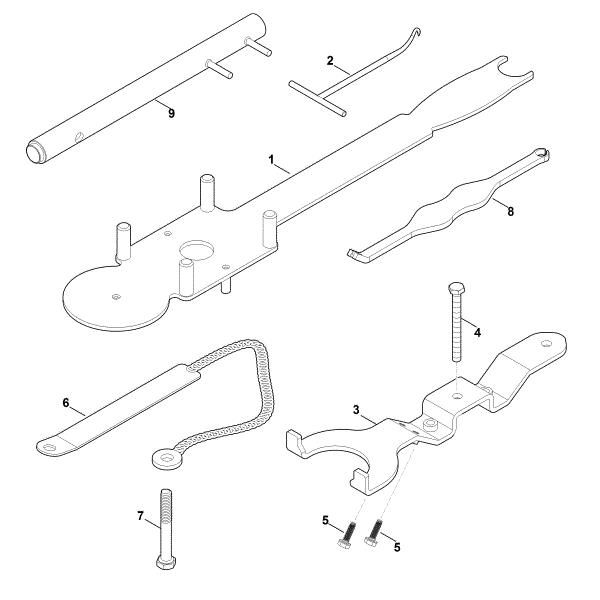 Slika J - Specialno orodje MB 655.3 RS