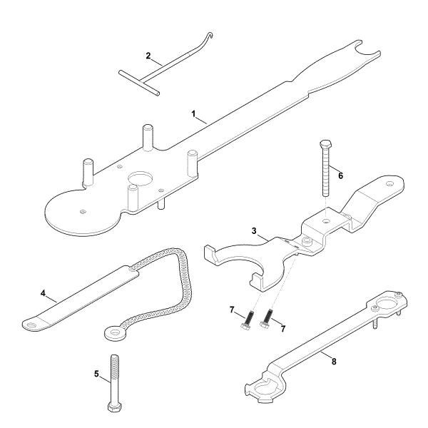 Slika J - Specialno orodje MB 655.3 YS