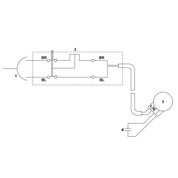 Slika G - Stikalna shema ME 443.0 C