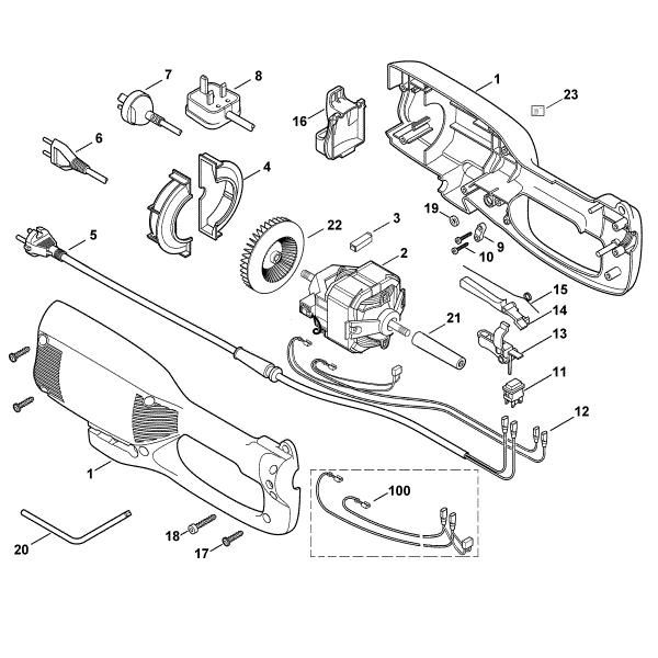 Slika A - Elektromotor HEL 700
