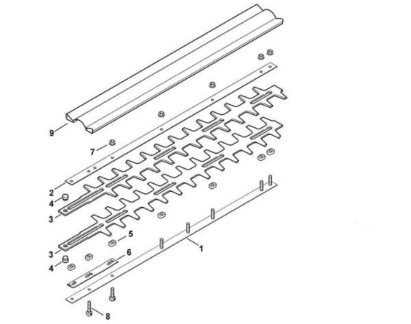 Slika G - Rezalni sistem HEL 700