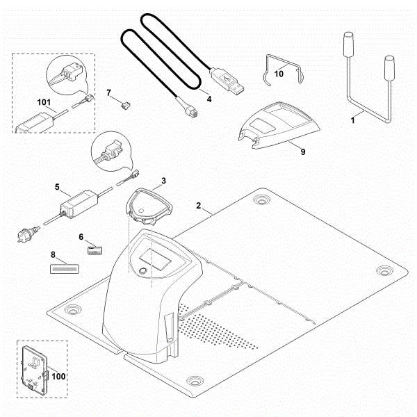 Slika I - Specialno orodje MI 422.0 P