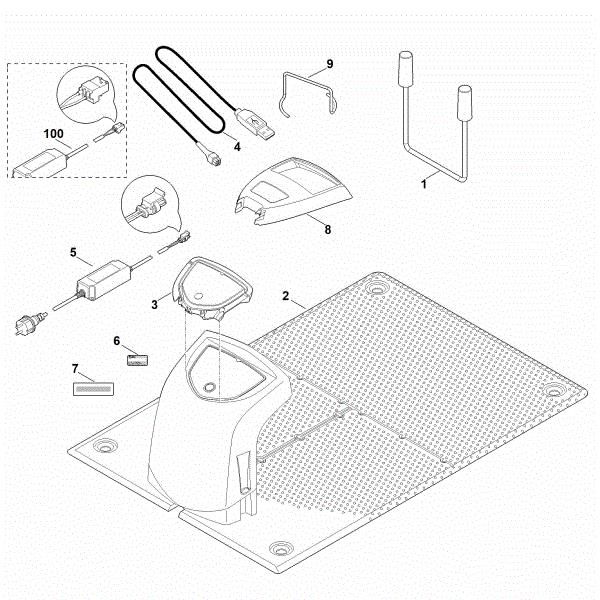 Slika I - Specialno orodje MI 422.1