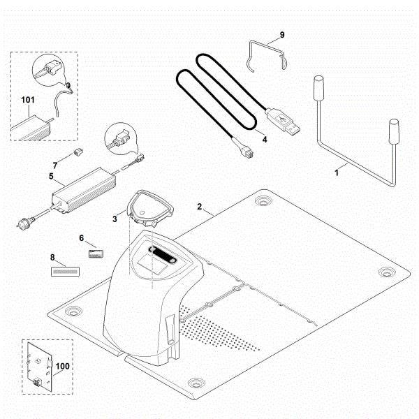 Slika I - Specialno orodje MI 632.0