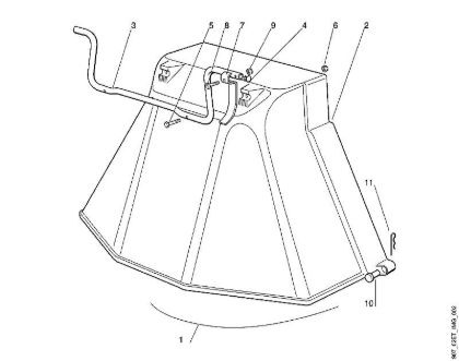 Dodatni deli DPC 500 A - Deflektor della Marca Viking