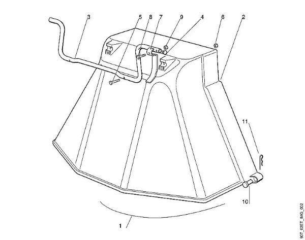Dodatni deli DPC 500 A - Deflektor della Marca Viking