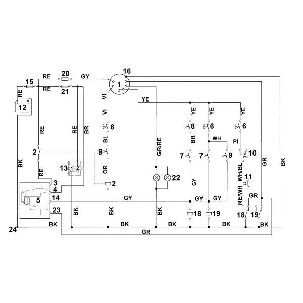 Slika R - Stikalna shema MT 5097.0