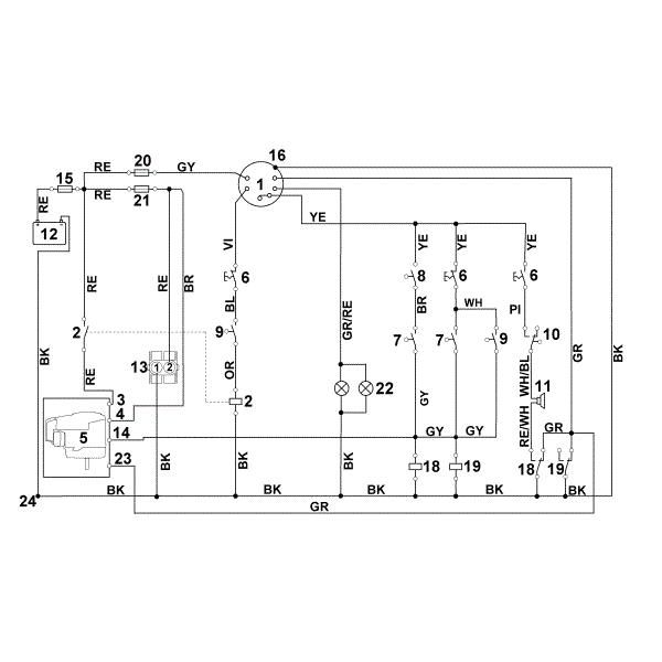 Slika R - Stikalna shema MT 5097.0 Z