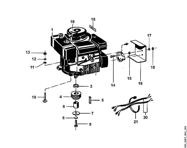 AB AB 4080 S F - Motor della Marca Viking