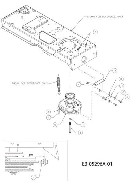 Clutch (From SN AK239L2XXXX) KROSSER 105/22 H Cat. 2010 Garden tractor
