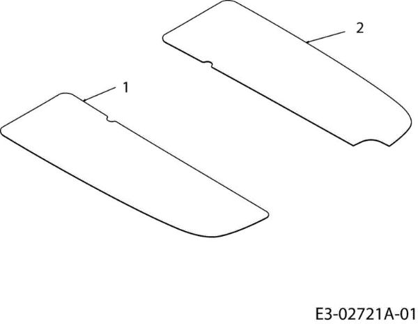 Foot pads KROSSER 80/12,5 T Cat.2010 Garden tractor