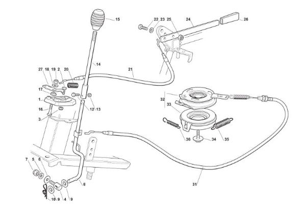 Cutting plate (1) OM 63C/6,5V Cat.2011 Garden tractor