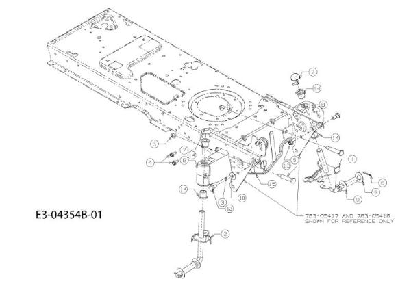Front axle KROSSER 105/22 H Cat. 2011 (13XXXXXX636) Garden tractor