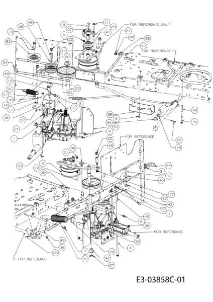 Transmission (1/2) KROSSER 92/13 T Cat.2011 Garden tractor