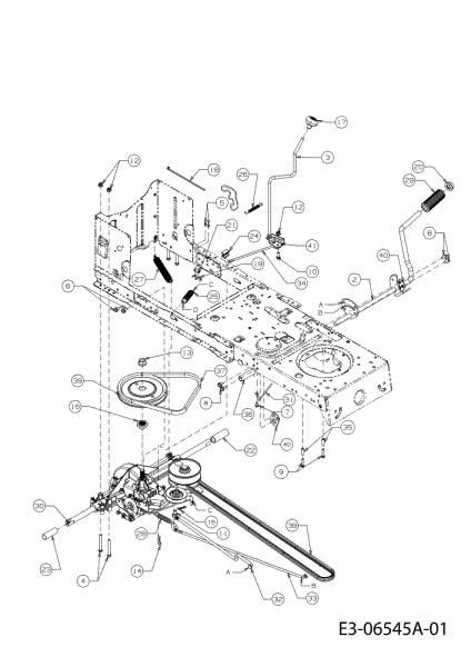 Transmission (1/2) TORNADO 97/13 T Cat.2011 Garden tractor