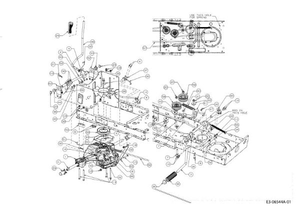 Transmission TORNADO 108/20 H Cat.2011 Garden tractor