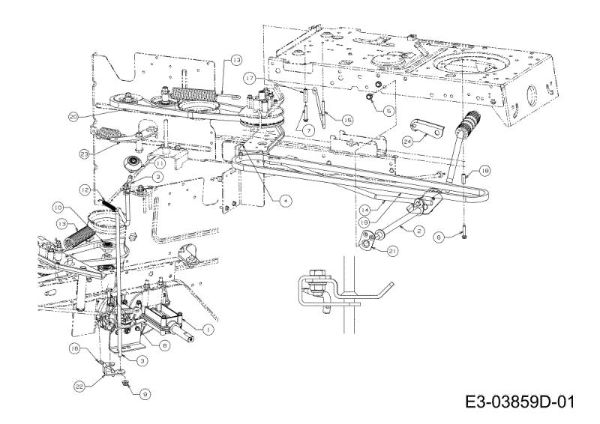 Transmission (2/3) KROSSER 80/12,5 T Cat.2012 Garden tractor