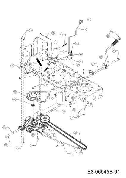 Transmission (1/3) TORNADO 97/13 T Cat.2012 Garden tractor