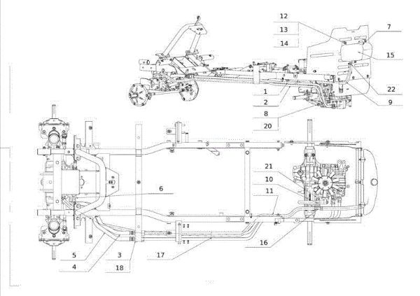 Hydraulic distribution APACHE 92 4x4 EVO Cat.2012 Garden tractor