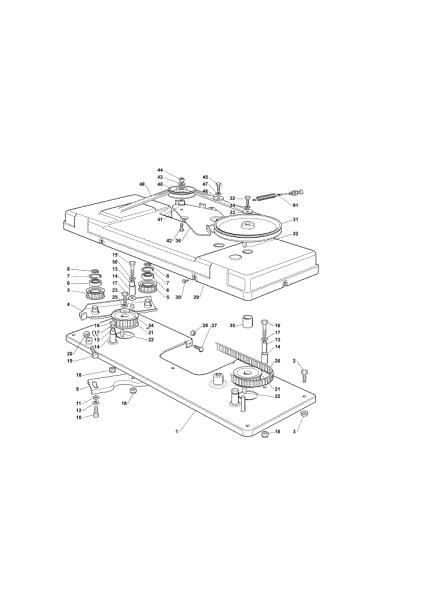Cutting plate (1) OM 101C/16K M Cat.2012 Garden tractor