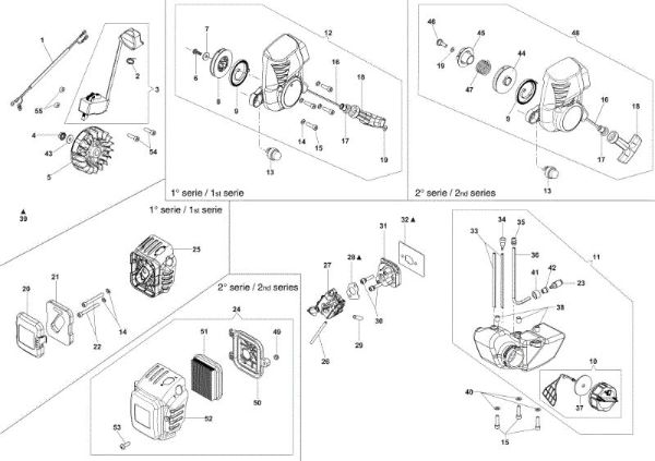 Ignition system HCS 280 XP Hedgetrimmer