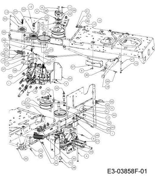 Transmission (1/3) KROSSER 80/12,5 T Cat.2013 Garden tractor