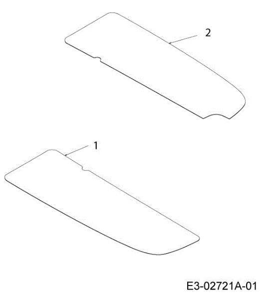 Foot pads TORNADO 95/11,5 T Cat.2013 Garden tractor