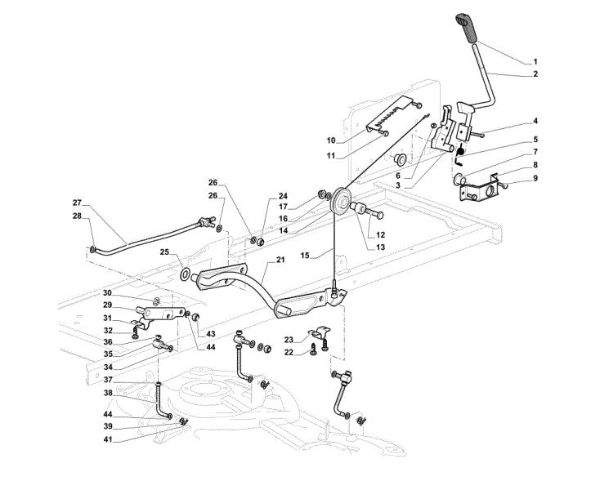 Cutting plate lifting OM 84/14,5 K H Cat. 2015 Garden tractor