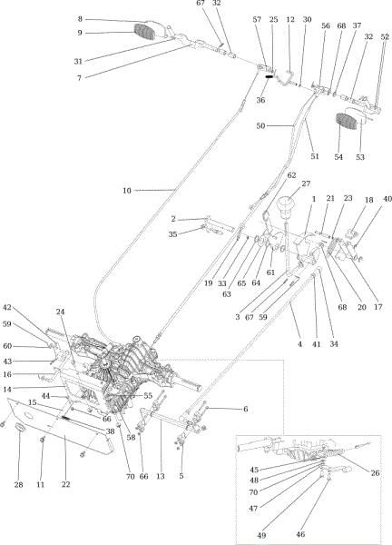 Transmission APACHE 92 EVO Cat.2015 Garden tractor