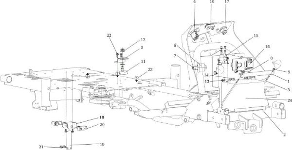 Electrical parts APACHE 92 EVO Cat.2015 Garden tractor