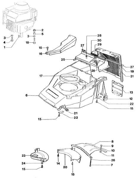 Deck LUX 53 HV Lawnmower
