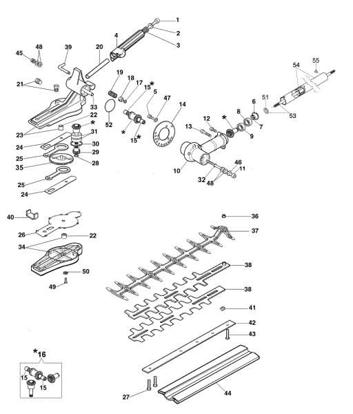 Hedgetrimmer Application (Hedgetrimmer) BC 241 D (Ø 24/26 mm)