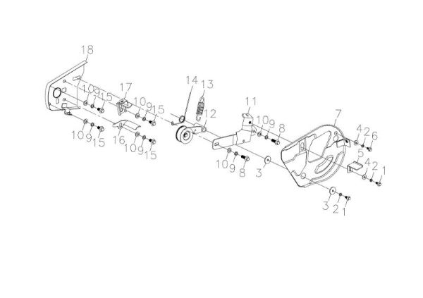 Gears (2/2) MH 198 RK (K800 HC) 35cm Rotary tiller