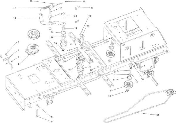 Clutch OM 124/22 HP Cat. 2019 Garden tractor