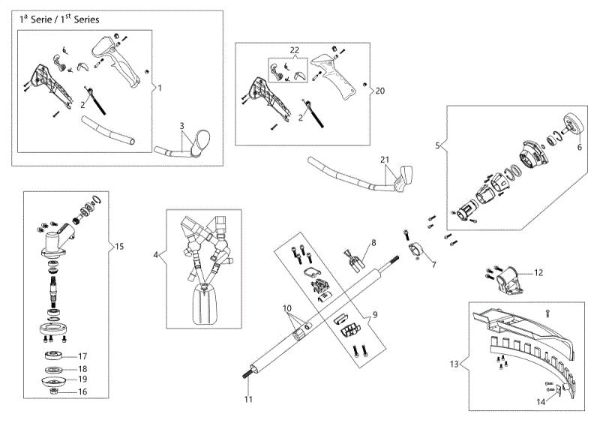 Transmission D.28 mm (01-01-2020) BCH 400 T Brushcutter