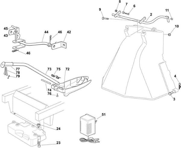 Optional on request OM 103/16 K Cat. 2022 Garden tractor